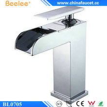 Beelee Bl0705 Robinet de salle de bain cascade en laiton à levier simple